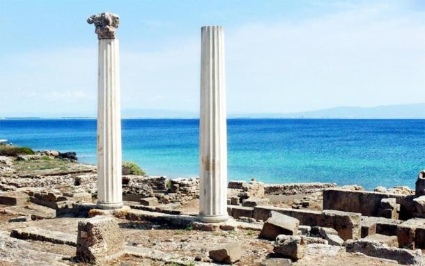 Ruins of the Phoenician colony of Tharros. (Author provided)