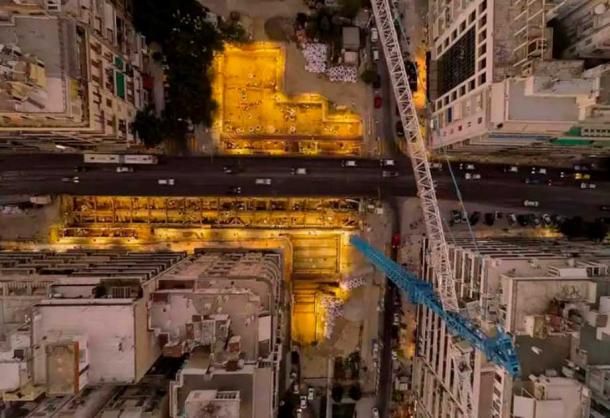 The images released of the Thessaloniki metro excavations show the sheer scale of the project. (Attiko Metro SA)