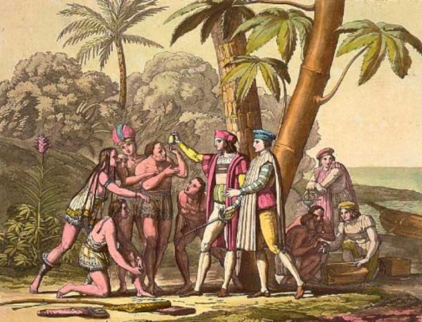 It’s incredible that the historic lie of Columbus’s ‘discovery’ of America has persisted so long. Columbus enslaved many inhabitants of the West Indies and became the first European slave trader in the Americas. (Public Domain)