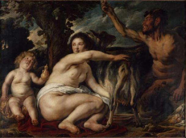 Infancy of Zeus, by Jacob Jordaens, (early 1630s)Louvre Museum (Public Domain)
