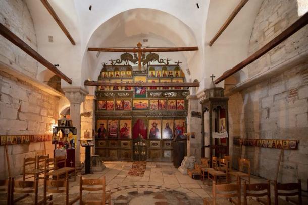 Interior of St Mary’s Church, Apollonia (Guilio / Adobe Stock)
