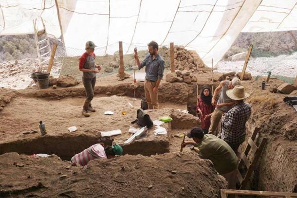El equipo internacional de arqueólogos recuperó las 33 perlas, entre 2014 y 2018, de este yacimiento troglodita en el oeste de Marruecos. (Steven L. Kuhn/Universidad de Arizona)