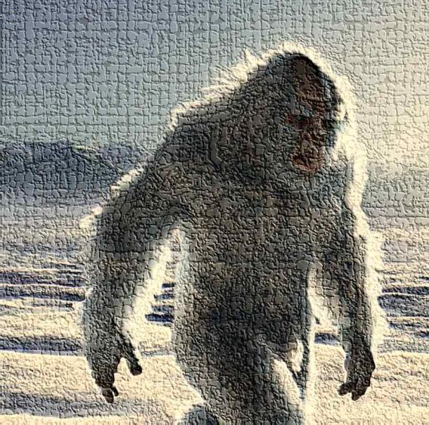 We are intrigued with the Yeti, both for its scientific importance and for what it says about our own human interests and biases. If the Yeti is an old human-like form that we have driven into the mountains, it seems our current goal is to display them in zoos . . . (AlienCat / Adobe Stock)