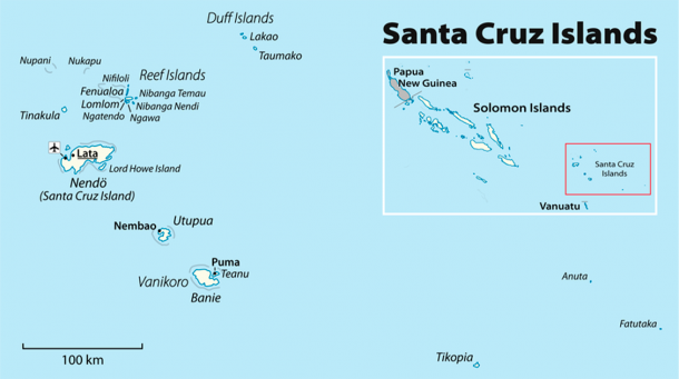 The island of Taumako part of the Santa Cruz Islands where Dr. Marianne George attempted to study this ancient form of navigation.  (Maximilian Dörrbecker (Chumwa/CC BY-SA 2.0)