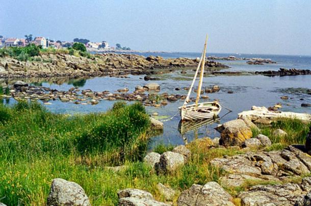 The discovery was made on the island of Bornholm, Denmark