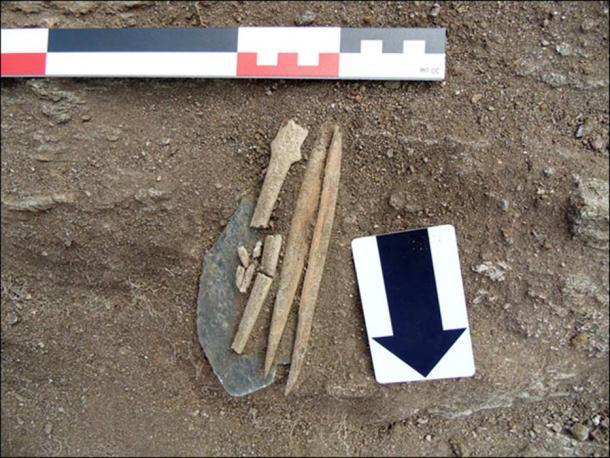 'It  would be very interesting to find out the purposes the massive jade knife, which we found near the woman, was used for. 