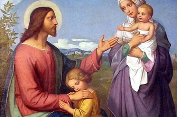 ‘Jesus as a friend of children’ (1845), by Marie Ellenrieder