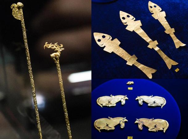 Early Scythians were people who knew good artwork when they saw it, and used contacts to obtain, or commission, jewellery and decorations.