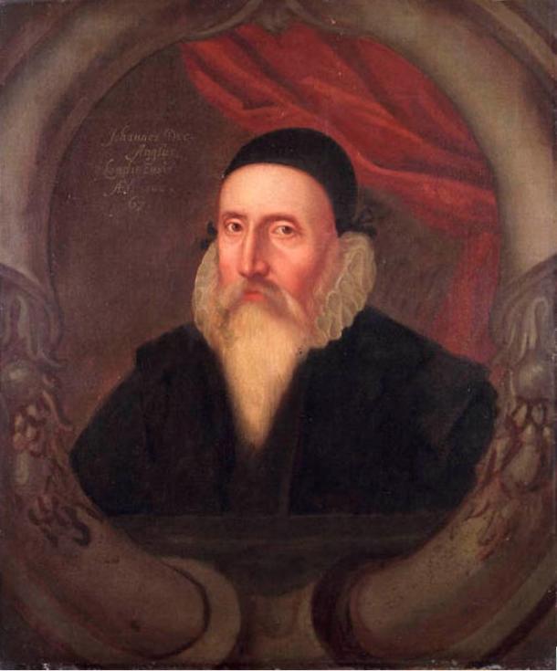 Portrait of John Dee, famous occultist who owned a copy of the Book of Soyga