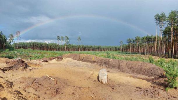 The landscape in which the Goth graves were discovered. (Wdecki Park Krajobrazowy)