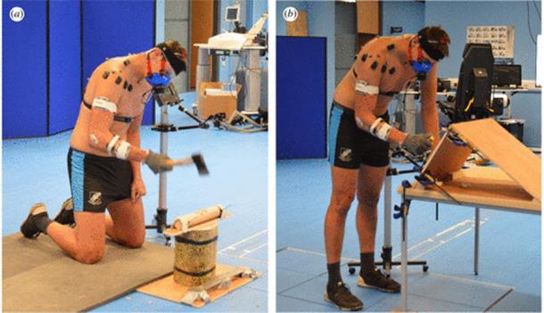 The latest tool handle study used modern technology to prove that a hafted tool was superior and by how much. (Journal of the Royal Society Interface)