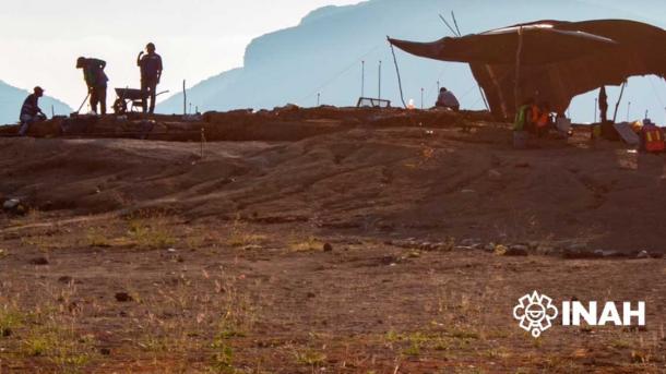 The INAH locates a human settlement of more than a millennium in works of the Mante-Ocampo-Tula highway. (INAH)