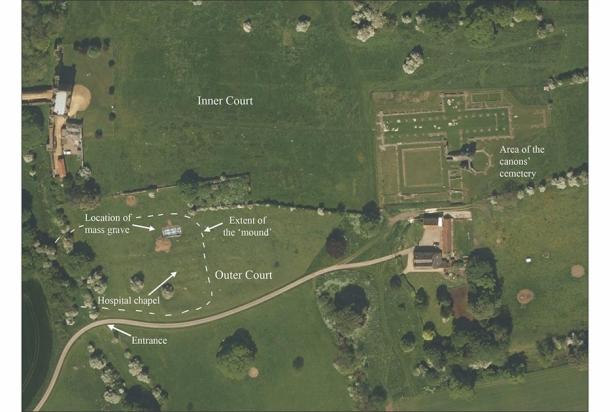 The location of the mound. (University of Sheffield /Antiquity Publications Ltd)
