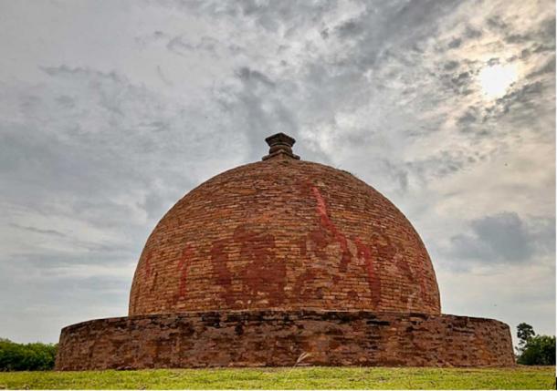 Maha Stupa at Thotlakonda Monastery, India. (CC BY-SA 4.0)