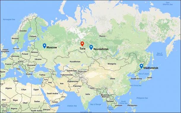 Tara - in Omsk region - is significant because it was one of the earliest settlements by Russians as they went eastward, founded in 1594 by Prince Andrey Eletsky.