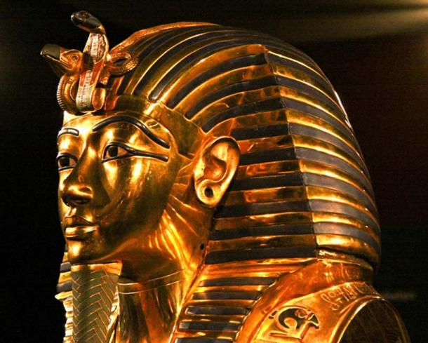 The mask of Tutankhamun