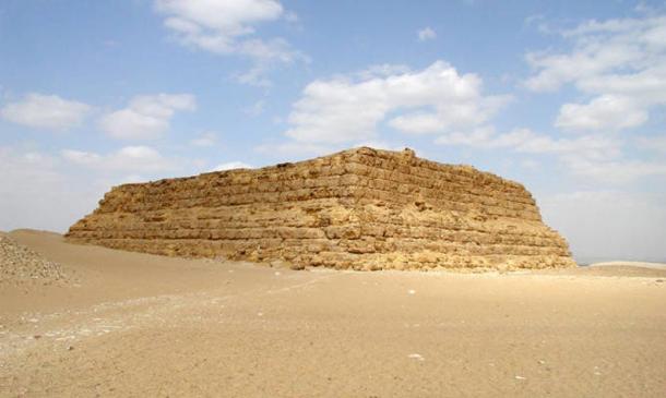 Example of a mastaba in Egypt.