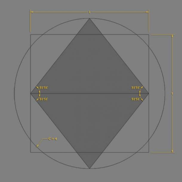 Mathematical encoding in the Great Pyramid