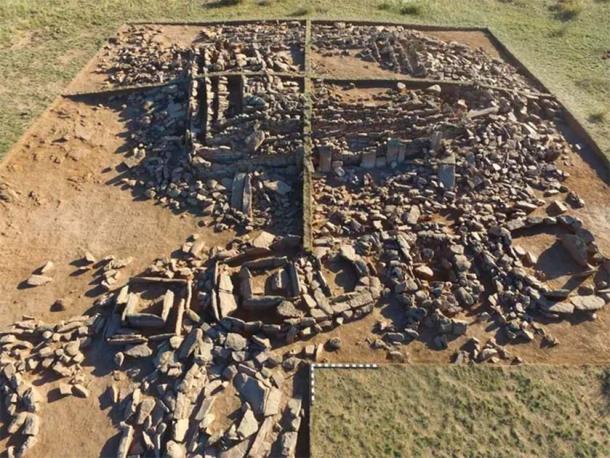 Begazy-dandybay chief's mausoleum, Kazakhstan, before it was reconstructed. (Viktor Novozhenov)