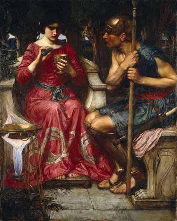 Painting of Jason and Medea by John William Waterhouse. (Public domain)