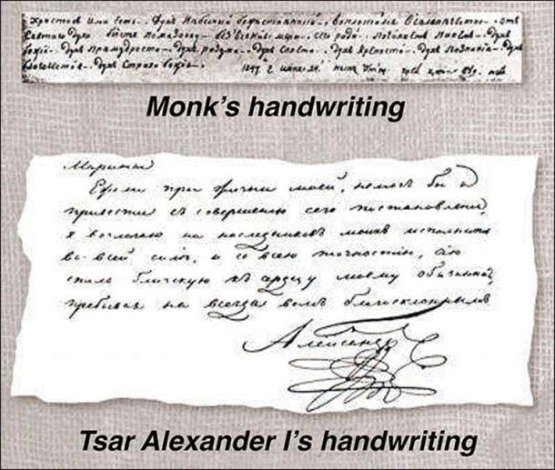 Two years ago, Svetlana Semyonova, president of Russian Graphological Society, concluded from handwriting samples that 'it was one and the same man'. Pictures: Vesti Tomsk