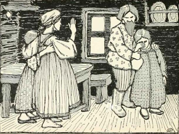 “Send her away, old man…”