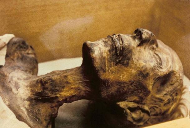 The mummy of Ramesses the Great in Cairo Museum, Egypt 