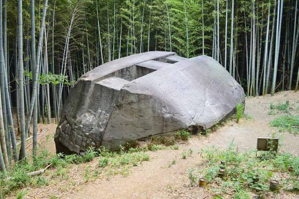 El igualmente misterioso megalito Masuda-no-Iwafune en Asuka, Prefectura de Nara.  (Saigen Jiro / CC0)