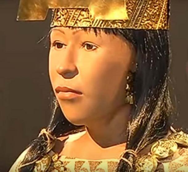 The new 3D printed reconstruction of the face of the Lady of Cao