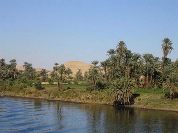 The Nile River from a boat between Luxor and Aswan.
