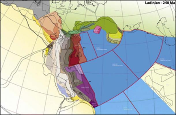 Rather than simply moving north with no change in its orientation, Greater Adria spun counterclockwise as it jostled and scraped past other tectonic plates. (Science Direct)