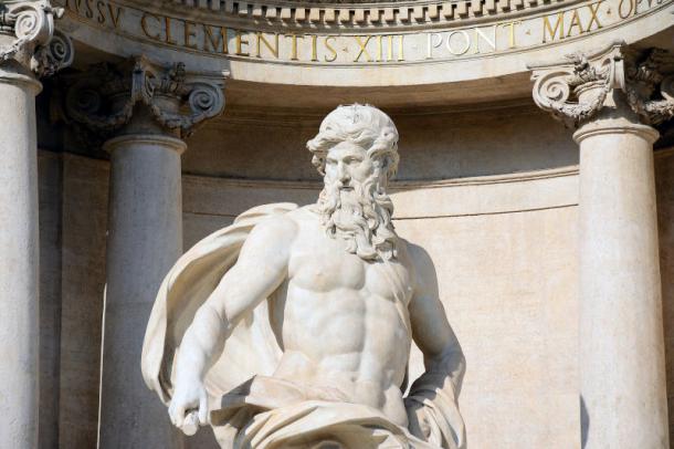 Oceanus – Trevi Fountain in Rome.