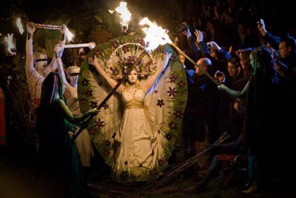 There has been a resurgence of paganism in modern times. Beltane Fire Festival Celebrations. 