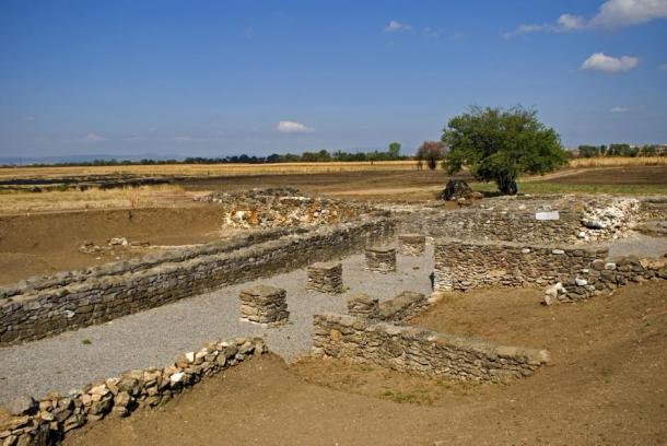 Part of the Roman ruins that have been excavated in Ulpiana. (nyiragongo / Adobe Stock)