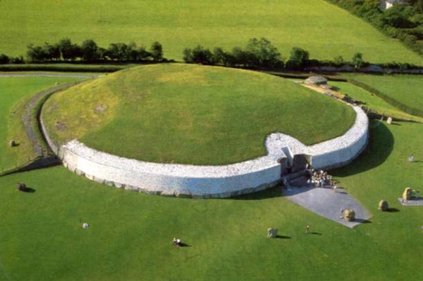 The famous passage tomb of Newgrange 