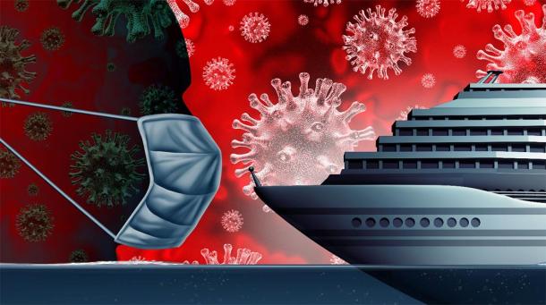 Coronavirus plagues cruise ships. Credit: freshidea / Adobe Stock