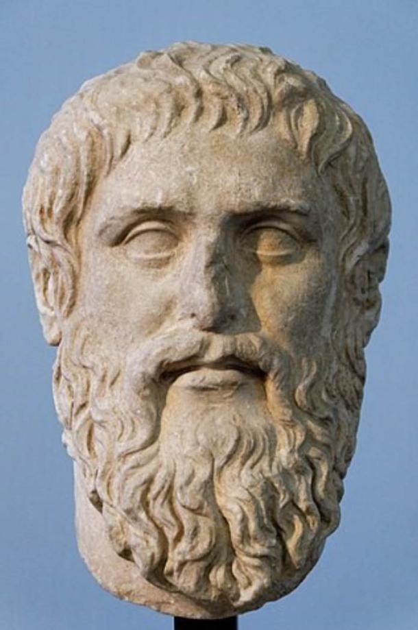 Plato, copy of the portrait made by Silanion ca. 370 BC for the Academia in Athens