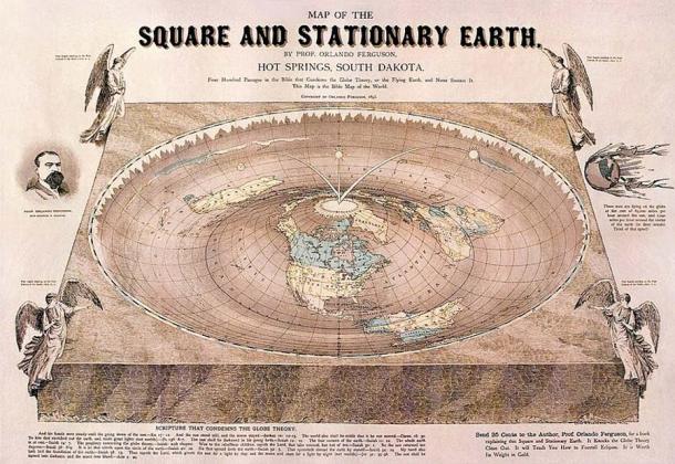 The possibility of a non-spherical Earth remains a fringe theory to this day (Orlando Ferguson / Public Domain)