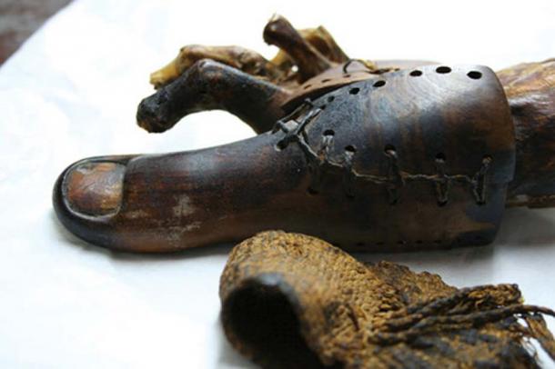 The prosthetic toe in the Cairo Museum.