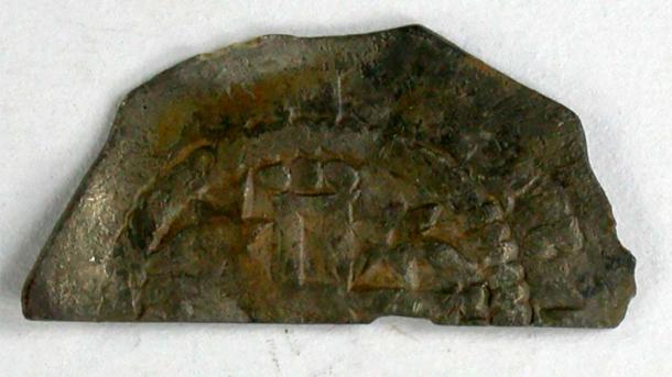The purse contained cut pennies such as this one. (Royal Institution of Cornwall)