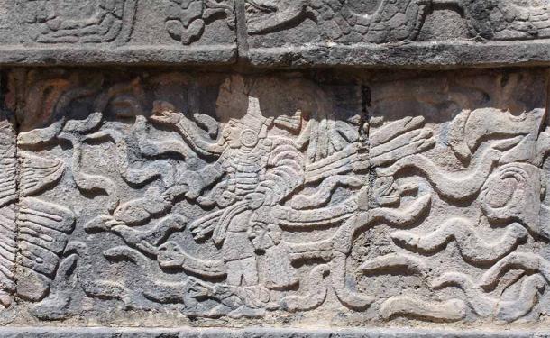 Sculpted Maya Serpent Warrior Unearthed at Chichen Itza | Ancient