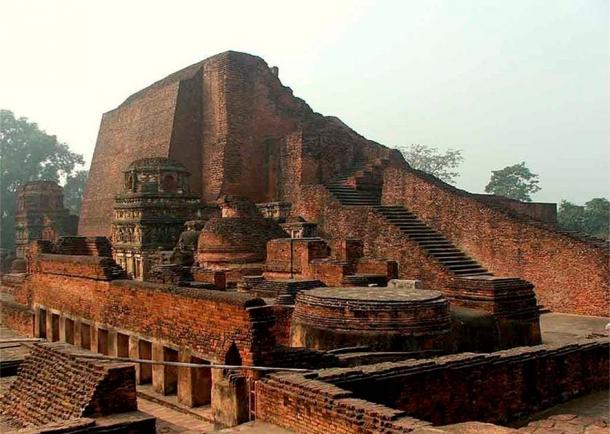 The remnants of the library of Nalanda University. (Wonderlane/CC BY 2.0)