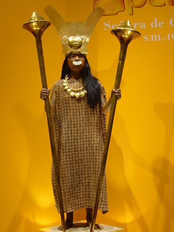 A replica of the Lady of Cao