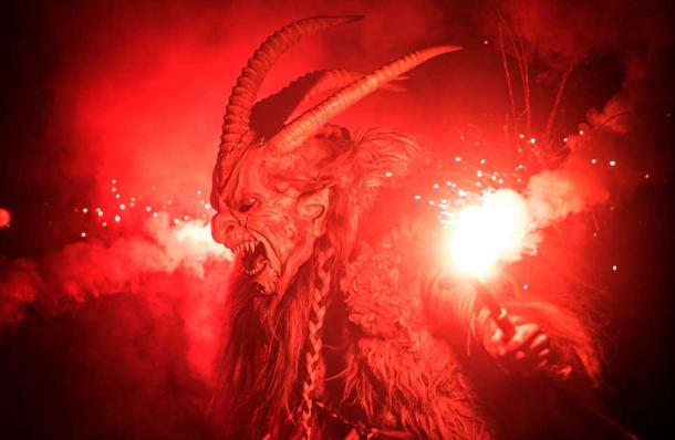 There has been a recent revival of Krampus festivals, during which adults dress up in scary costumes. (haldos / Adobe Stock)