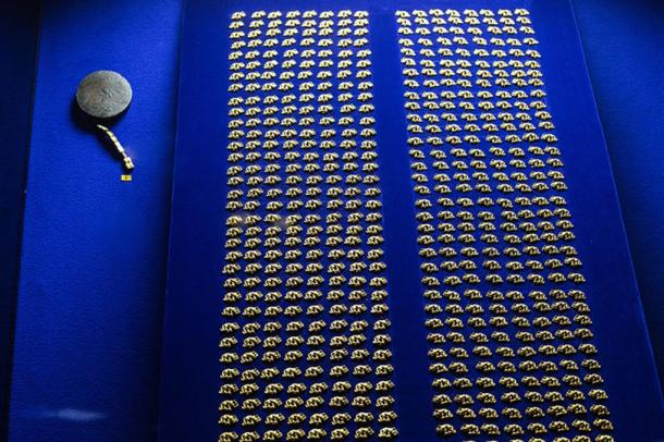 The gleaming riches no-one was meant to see.