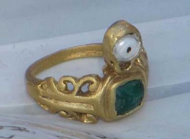 The ring meant to protect against the evil eye which was found in Vinkovci.