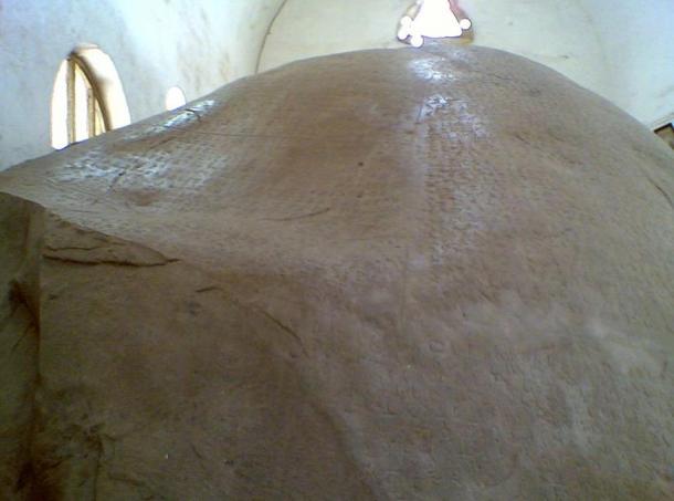 One of Ashoka’s rock edicts. Junagadh, Gujarat, India