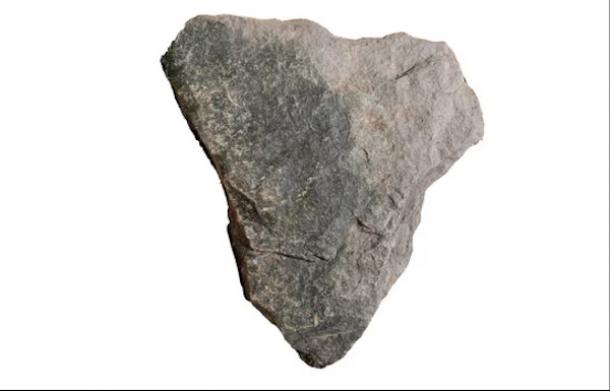 Roman roofing slate found in the Pembrokeshire field investigated by Merrony.
