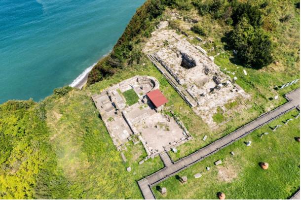 Existing Roman ruins at Tios.