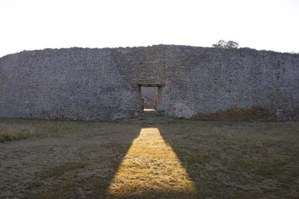 The ruins of Great Zimbabwe.